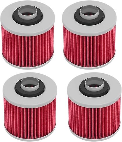 1/2/4/6/8/10pcs مرشحات زيت الدراجات النارية لـ YFM700 RAPTOR YFM600 Grizzly 600 TDM850 TDM900 MT-03 XTZ660 660 XTZ750 FZR250 (8pcs) in Saudi Arabia