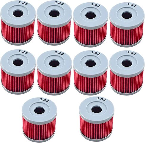 1/2/4/6/8/10 PCS مرشح زيت دراجة نارية لـ GZ125 LT125 SP100 SP125 UC125 UC150 UH125 UH200 UX125 Burgman UE150 UE125 125 (10pcs-A) in Saudi Arabia