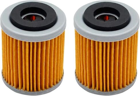 1/2/6pcs ملحقات الدراجات النارية مرشح الزيت لـ YFM350R RAPTOR YFM350X YFM400 BIG BEAR IRS YFM350 YFM 350 400 R X 2008 (6pcs) in Saudi Arabia