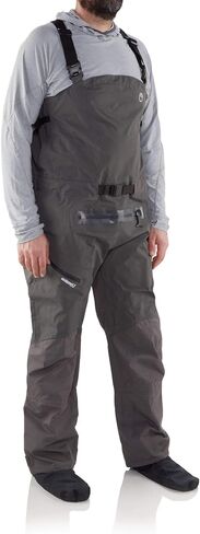 NRS Sidewinder Dry Bibs-DarkShadow-L, Dark Shadow, Large in Saudi Arabia
