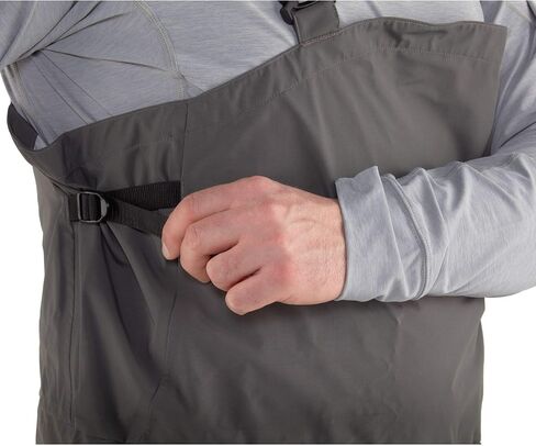 NRS Sidewinder Dry Bibs-DarkShadow-L, Dark Shadow, Large in Saudi Arabia