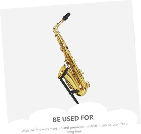 Premium Lightweight Alto Saxophone Stand Iron and Sponge Material Practical Desktop Holder for Alto and Tenor Sax Wear Resistant and Rust Rack for Easy Portable Storage in Saudi Arabia