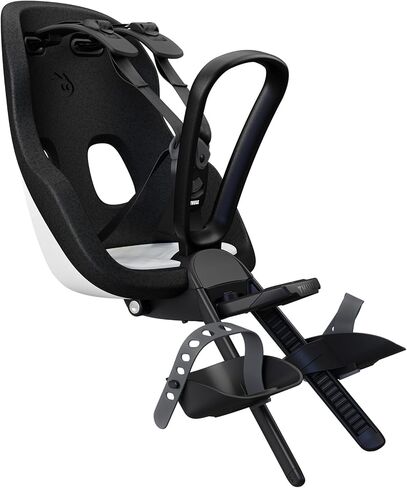 Thule Yepp Nexxt 2 Mini - Front Mounted Child Bike seat - Lightweight & Breathable seat - Adjustable footrests & footstraps - Fast Mount System - 5 Point Harness System - Magnetic childproof Buckle in Saudi Arabia