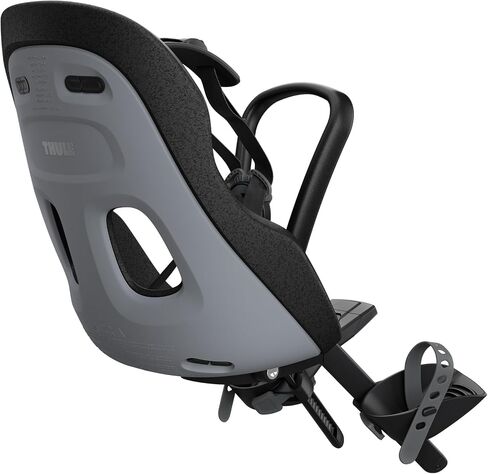 Thule Yepp Nexxt 2 Mini - Front Mounted Child Bike seat - Lightweight & Breathable seat - Adjustable footrests & footstraps - Fast Mount System - 5 Point Harness System - Magnetic childproof Buckle in Saudi Arabia