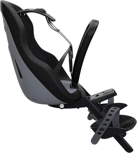 Thule Yepp Nexxt 2 Mini - Front Mounted Child Bike seat - Lightweight & Breathable seat - Adjustable footrests & footstraps - Fast Mount System - 5 Point Harness System - Magnetic childproof Buckle in Saudi Arabia