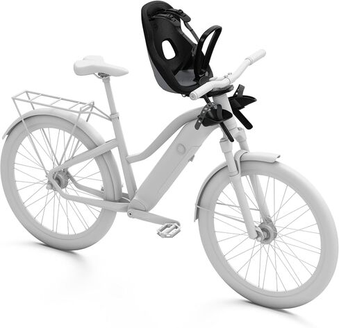 Thule Yepp Nexxt 2 Mini - Front Mounted Child Bike seat - Lightweight & Breathable seat - Adjustable footrests & footstraps - Fast Mount System - 5 Point Harness System - Magnetic childproof Buckle in Saudi Arabia