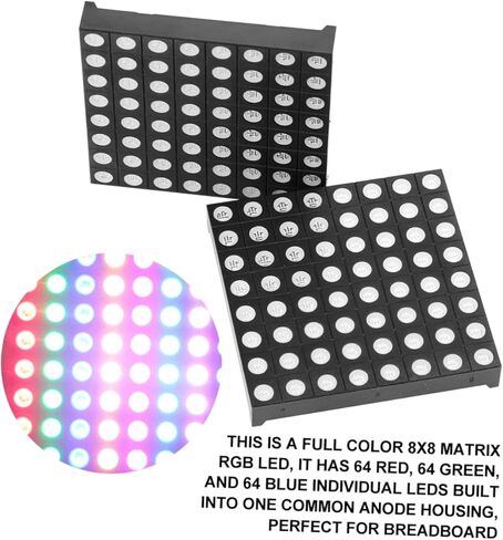 مرنة 8x8 RGB LED Matrix Module لوحة كاملة لشاشة LED Hotel KTV الإعلان Decorati in Kuwait