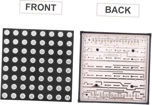 مرنة 8x8 RGB LED Matrix Module لوحة كاملة لشاشة LED Hotel KTV الإعلان Decorati in Kuwait