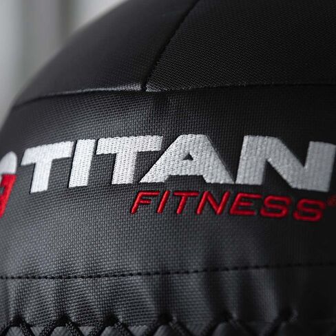 Titan Fitness LB Soft Shell Medicine Ball مع قبضة صفيحة من Poly-Composit in Kuwait