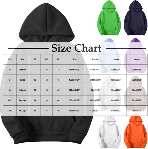bmkBWO Hoodies for Men Pullover,Fleece Oversized Hooded Sweatshirt Lightweight Y2K Hoodies Long Sleeve Fall Winter Tops 2025 in Saudi Arabia