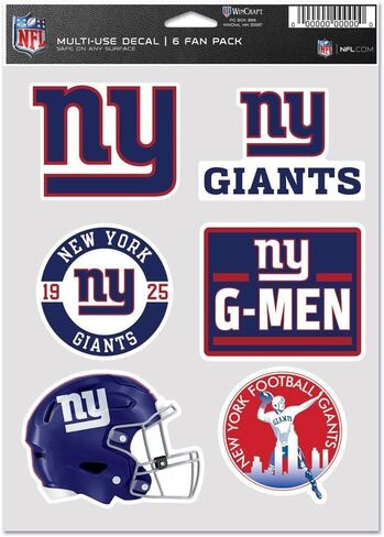 مجموعة Wincraft NFL ملصق متعدد الاستخدامات من 6 19 × 14 سم ميامي الدلافين ، einheitsgröße in Kuwait