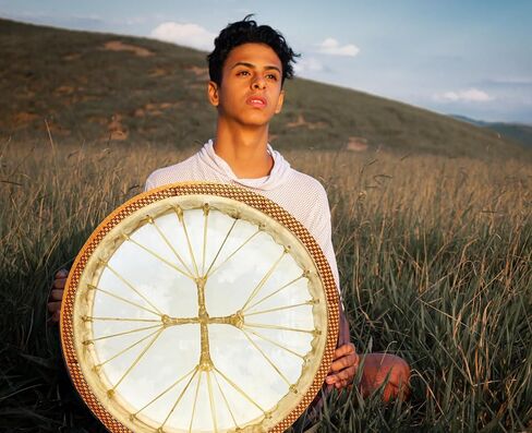 علبة أسطوانة ARAW Shaman ، غطاء أسطوانة مصنوع يدويًا ، واقي أسطوانة بودهاران الممتاز (برتقالي ، 16 بوصة) in Kuwait