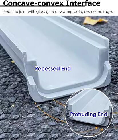 1pc Stainless Steel Drain Guards - Durable Channel Drainage Cover for Garden and Farm Use(60cmx10cmx10cm) in Saudi Arabia