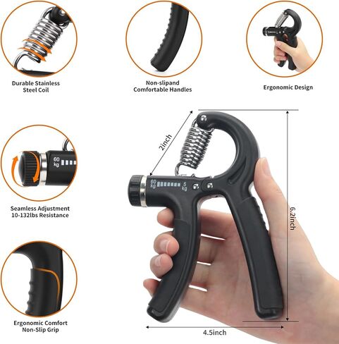 Twister Arm Trainer معدات تجريب الصدر القابلة للتعديل المقدمة للرجال والنساء ، POWERALT POWER TWISTER LAREERM TRICEPS ARM يدويًا محسّنًا للقوة في المنزل معدات التدريب على اللياقة البدنية in Saudi Arabia