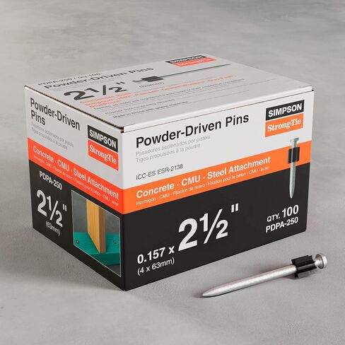 Simpson Strong-Tie PDPA-250-2-1/2 "x .157 PIN ، 100CT in Kuwait