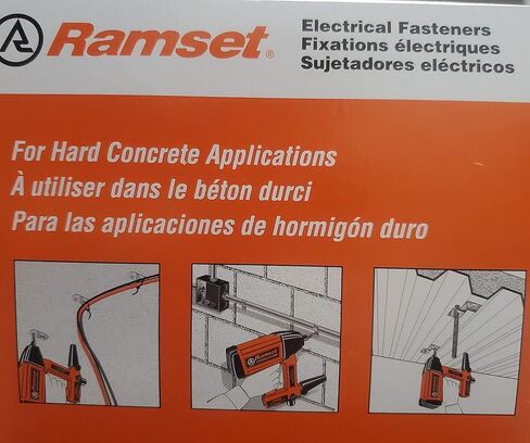 Ramset 3/8 "شماعات قضيب ملولبة مع مربع دبوس Powerpoint Power من 100 ~ 38TRHS10 in Kuwait