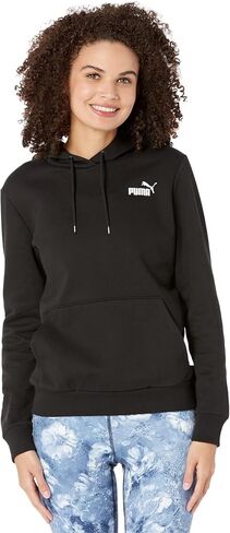 PUMA Womens Essentials المطرزة الشعار هوديي ألعاب خارجية غير رسمية - أحمر in Kuwait