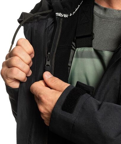 Quiksilver Mission 3-in-1 سترة حقيقية أسود LG in Saudi Arabia
