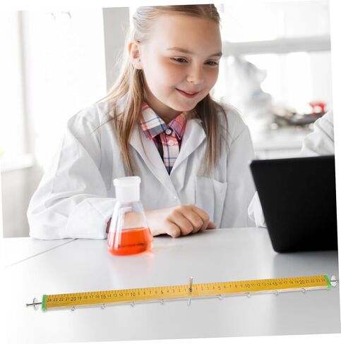 Aboofan Lab Wooden Lever Ruler Mechanics Tree Tool Tool لطلاب المدارس المتوسطة in Saudi Arabia