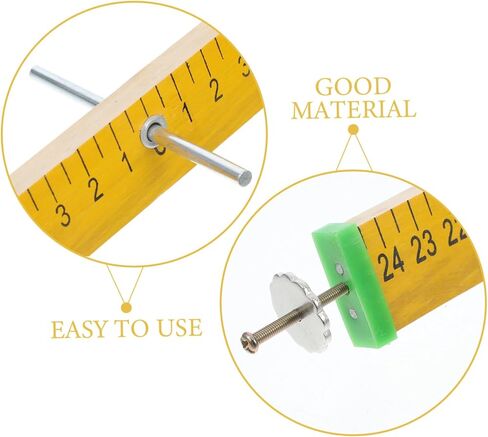 Aboofan Lab Wooden Lever Ruler Mechanics Tree Tool Tool لطلاب المدارس المتوسطة in Saudi Arabia