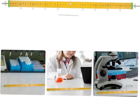 Aboofan Lab Wooden Lever Ruler Mechanics Tree Tool Tool لطلاب المدارس المتوسطة in Saudi Arabia