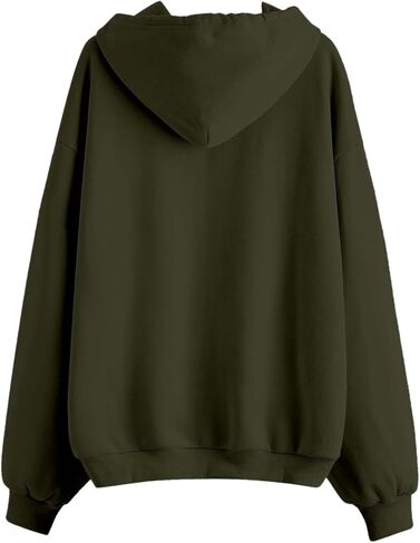 Womens Zip Up Hoodies Lightweight Oversized Fall Fashion Long Sleeve Hooded Sweatshirt Y2K Jacket 2025 Winter Clothes in Saudi Arabia