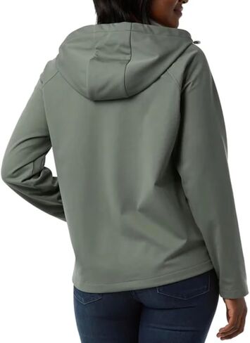 32 Degrees Heat Women's Fleeced Line Hooded Full Zip Softshell Jacket in Saudi Arabia