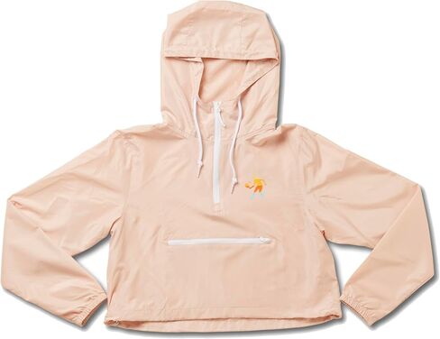 Women's Pickleball Windbreaker, Blush, XS-XL, Water-Resistant Polyester, Cropped Length, Lightweight, Packable in Saudi Arabia