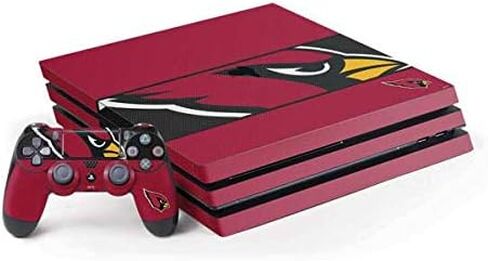 Skinit Decal Gaming Skin Compatible with PS4 Pro Console and Controller Bundle - Officially Licensed NFL Arizona Cardinals Zone Block Design in Saudi Arabia