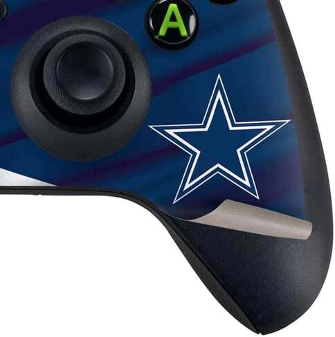 Skinit Decal Gaming Skin Compatible with Xbox Series X Bundle - Officially Licensed NFL Dallas Cowboys Black & White Design in Saudi Arabia