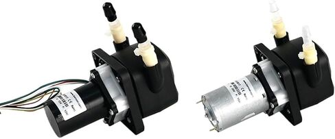 1PCS High Flow 600ml/min 12/24V DC/BLDC Motor Peristaltic Dosing Pump Cost-effective Self-priming Pump KPHM600(Brush-sv 24v,Kphm600-b17) in Kuwait