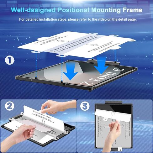 [2Set 6PCS Screen Protector Compatible with Galaxy Z Flip 5 5G, 2 Front TPU Film + 2 Back Tempered Glass + 2 Camera Lens Protectors, High Clarity, Bubble Free in Saudi Arabia