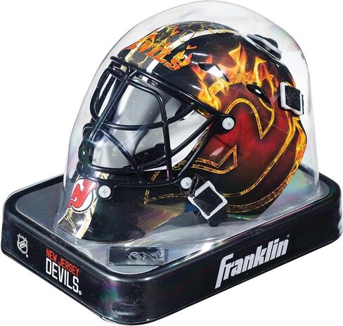 New Jersey Devils Unsigned Franklin Sports Replica Mini Goalie Mask - Unsigned Mask in Saudi Arabia
