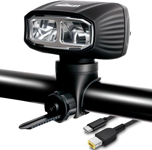 Bike Lights for Night Riding - Aidisun Front Bicycle Light with High/Low Beam 1000 Lumens LED Bike Headlight Rechargeable, Lightweight, Max 12 Hours Battery Life, IP65 Waterproof, 2 Mounting Options in Saudi Arabia