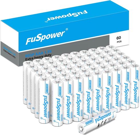 AA Batteries Double A Battery 1.5V AA Heavy Duty Batteries 100 Pack in Saudi Arabia