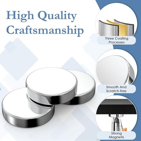 100PCS Small Magnets, 6X2mm Strong Neodymium Refrigerator Magnets, Mini Rare Earth Round Magnet for Crafts, Cabinet, DIY, Office, Whiteboard in Saudi Arabia