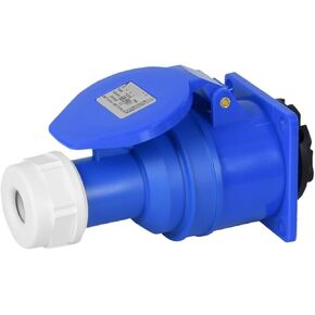 Waterproof industrial socket aviation male and female docking three-core 32A three-phase explosion-proof IP44(Surface mounted suit) in Kuwait