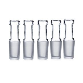 5Pcs 19/26 Glass Stopper Ground Joint Hollow Bottle Plug Lab Glassware in Kuwait