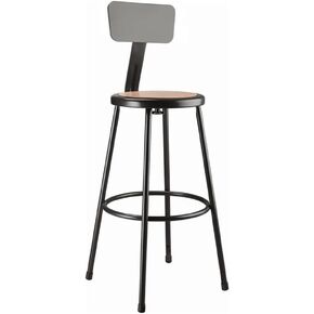 Pemberly Row 30 "Modern Metal Heavy Duty Protool مع مسند الظهر باللون الأسود in Kuwait