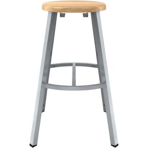 Pemberly Row Contemporary 30 "مقعد خشبي الصلبة في الإطار الرمادي in Kuwait