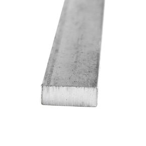 1018 Carbon Steel Rectangular Bar, Unpolished (Mill) Finish, Cold Finish, ASTM A108, 1/4" Thickness, 5/8" Width, 12" Length, OnlineMetals in Saudi Arabia