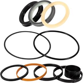 Generic 1543273C1 G109423 G105545 Hydraulic Cylinders Seal Kit (Rod 2" & Bore 4") Fits Case Backhoe Loader, Crawler Dozer/Loader, Wheel Loader Cylinder Models with one-piece rod pistons in Kuwait
