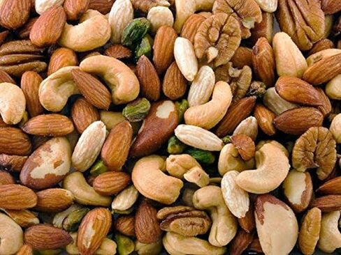 Dry Roasted Deluxe Mixed Nuts with Himalayan Salt (2 Lbs.) - The World's Finest Premium Mix of Almonds, Brazil Nuts, Cashews, Pecans & Pistachios - Farm Fresh Nuts Brand in Saudi Arabia