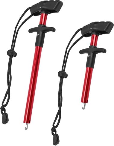 UCEC Fish Hook Remover Tool, Dehooker Tool Fishing, Squeeze-Out Hook Remover Tool Fishing, Fast Decoupling Securely, Pro Fishing Hook Remover Extractor, Aluminum Easy Reach and Portable, 2Pcs in Saudi Arabia