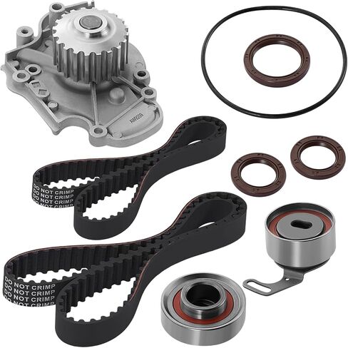 BDFHYK TCKWP329 Timing Belt Kit with Water Pump Tensioner Compatible with Honda Accord Odyssey Pilot Ridgeline Crosstour, Compatible with Acura TL MDX RDX RL TSX 3.0L 3.2L 3.5L 3.7L V6 for TKH-002 in Saudi Arabia