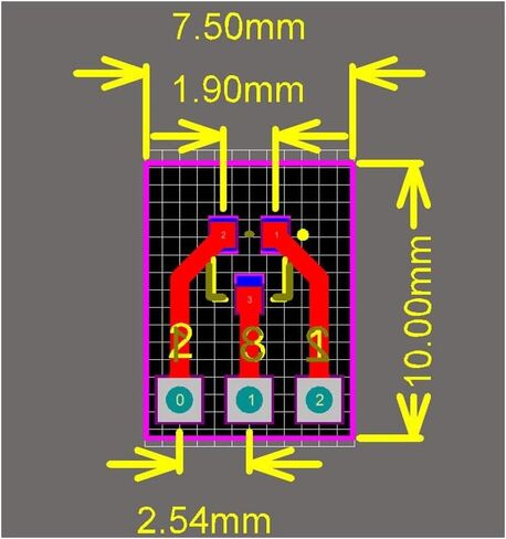 50pcs SMD SMD SOT23 SOT23-3 لتغمس SIP3 محول PCB لوحة المحول DIY SOT SIP IC Socket in Saudi Arabia