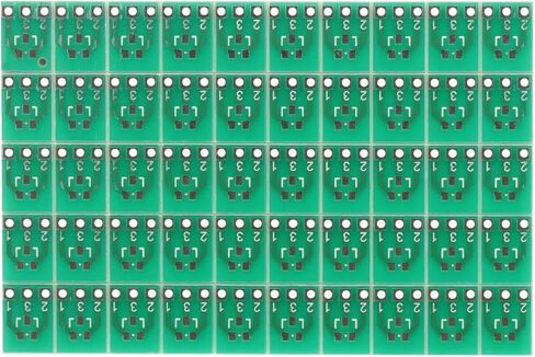 50pcs SMD SMD SOT23 SOT23-3 لتغمس SIP3 محول PCB لوحة المحول DIY SOT SIP IC Socket in Saudi Arabia