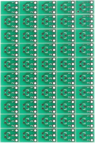 50pcs SMD SMD SOT23 SOT23-3 لتغمس SIP3 محول PCB لوحة المحول DIY SOT SIP IC Socket in Saudi Arabia