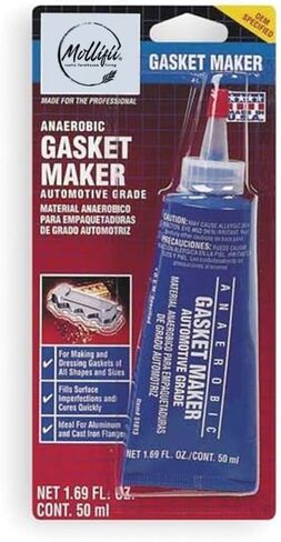 Anaerobic Anaerobic Gasket Maker, 50 mL, Red, Temp Range -65 to 300 Degrees F, Mfr: 51813-A in Saudi Arabia