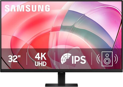 Samsung 32 "ViewFinity S7 (S70D) 4K UHD IPS HDR10 شاشة عالية الدقة ، منفذ HDMI و DP ، معتمد TUV ، 2025 ، LS32D700EBNXGO in Kuwait